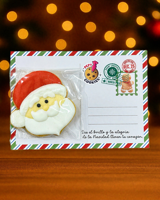 COOKIE CARD SANTA